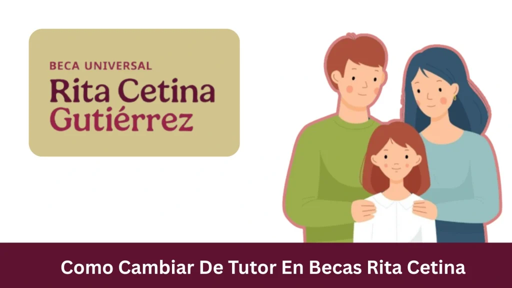 Este banner muestra cómo cambiar de tutor en la Beca
