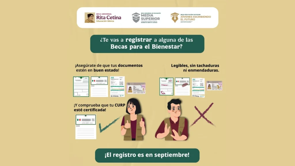 Fecha de apertura del registro Rita Cetina Becas 1 Fecha de apertura del registro para primaria