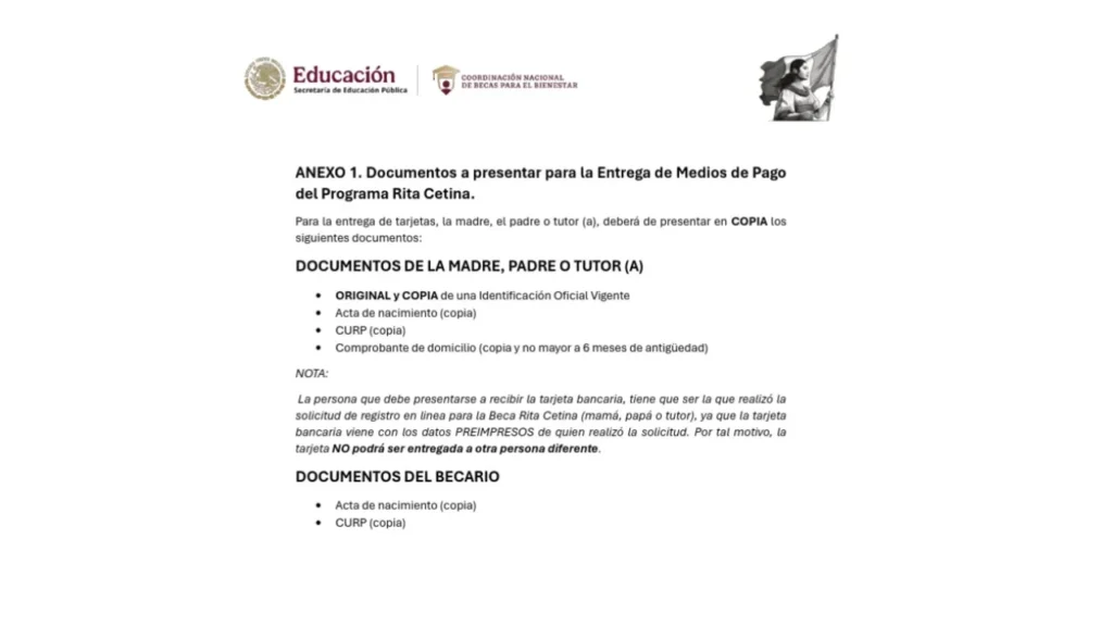 Solicitud de incorporación a la Beca Rita Cetina Guía 1 Requisitos de elegibilidad para los solicitantes